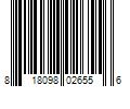 Barcode Image for UPC code 818098026556. Product Name: KIMBERLY S HEART SILVER celebrity designer perfume by MCH Beauty Fragrances