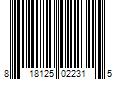 Barcode Image for UPC code 818125022315