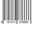 Barcode Image for UPC code 8181870876666