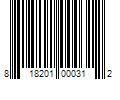 Barcode Image for UPC code 818201000312