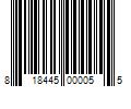 Barcode Image for UPC code 818445000055