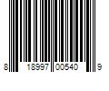 Barcode Image for UPC code 818997005409