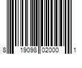 Barcode Image for UPC code 819098020001