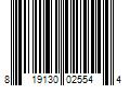 Barcode Image for UPC code 819130025544. Product Name: HISENSE USA CORPORATION Hisense 43  Class 4K UHD LED LCD Smart Roku TV HDR R6 Series 43R6E3