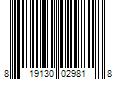 Barcode Image for UPC code 819130029818