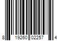 Barcode Image for UPC code 819260022574