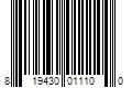 Barcode Image for UPC code 819430011100