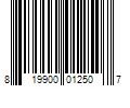 Barcode Image for UPC code 819900012507