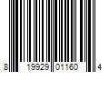Barcode Image for UPC code 819929011604. Product Name: SECRET PLUS VINTAGE HEROES 3.4 EAU DE TOILETTE SPRAY FOR MEN