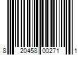 Barcode Image for UPC code 820458002711