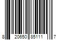 Barcode Image for UPC code 820650851117