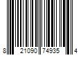 Barcode Image for UPC code 821090749354