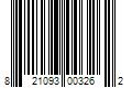 Barcode Image for UPC code 821093003262