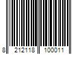 Barcode Image for UPC code 8212118100011