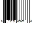 Barcode Image for UPC code 821221666666