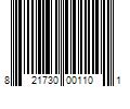 Barcode Image for UPC code 821730001101