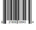 Barcode Image for UPC code 821808035434