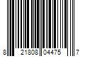 Barcode Image for UPC code 821808044757