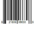 Barcode Image for UPC code 821808066308. Product Name: Ozark Trail Adult Plastic Dominator Pro Snorkel Set White S/M
