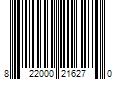 Barcode Image for UPC code 822000216270