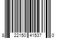 Barcode Image for UPC code 822150415370