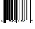 Barcode Image for UPC code 822454118007