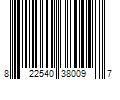 Barcode Image for UPC code 822540380097