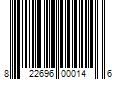 Barcode Image for UPC code 822696000146