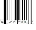 Barcode Image for UPC code 822920260001