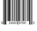 Barcode Image for UPC code 823420970810