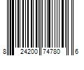 Barcode Image for UPC code 824200747806