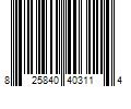 Barcode Image for UPC code 825840403114