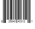 Barcode Image for UPC code 825840403121