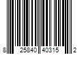 Barcode Image for UPC code 825840403152