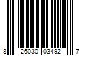 Barcode Image for UPC code 826030034927