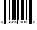 Barcode Image for UPC code 826215006435