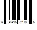 Barcode Image for UPC code 826215221135. Product Name: 