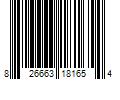 Barcode Image for UPC code 826663181654