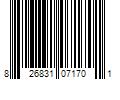 Barcode Image for UPC code 826831071701