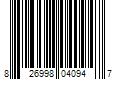 Barcode Image for UPC code 826998040947