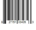 Barcode Image for UPC code 827151034353