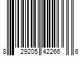 Barcode Image for UPC code 829205422666