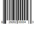 Barcode Image for UPC code 829262000043