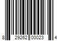 Barcode Image for UPC code 829262000234