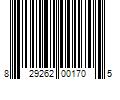 Barcode Image for UPC code 829262001705