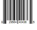 Barcode Image for UPC code 829564404365