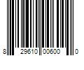 Barcode Image for UPC code 829610006000