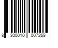 Barcode Image for UPC code 8300010007269