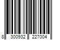 Barcode Image for UPC code 8300932227004