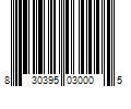 Barcode Image for UPC code 830395030005